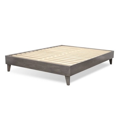 target king platform bed