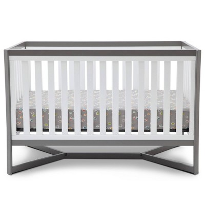 delta convertible crib white