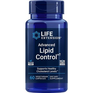 Advanced Lipid Control by Life Extension  -  60 VegCap - 1 of 2