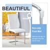 VYNXARIA Set of 6 dining chairs, white dining chair set, PU material high backrest seats and sturdy leg chairs - 4 of 4