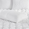 Gracie Mills Hydra 3 Piece Stripe Ruched Comforter Set - 4 of 4