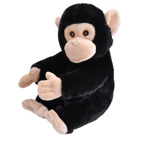 Wild Republic Ecokins Chimpanzee Stuffed Animal, 12 Inches - 1 of 1