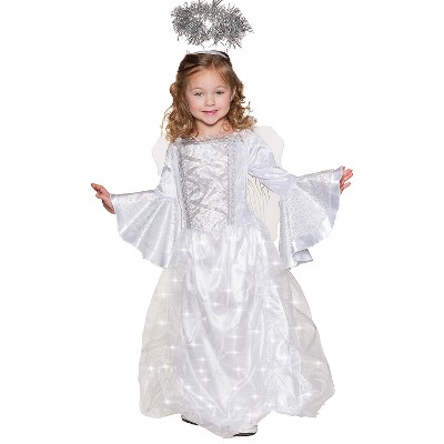 Underwraps Costumes Girls' Lil Angel Costume - Size 8 - White : Target