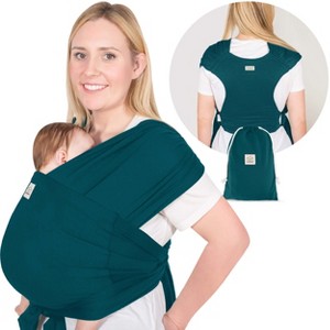 KeaBabies D-Lite Baby Wrap Carrier, Adjustable Baby Carrier, Baby Sling, Newborn, Infant, Toddler 7-44lbs - 1 of 4