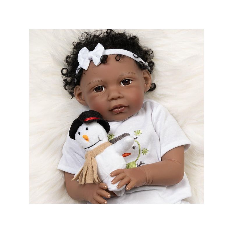 Paradise Galleries Reborn Baby Doll Kione, 20 inch Girl in Soft Vinyl & Weighted Body, 8-Piece Set, 1 of 9