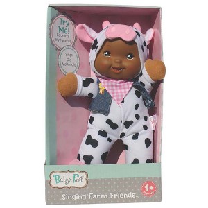 Goldberger Baby's First 12" Soft Body Baby Doll with Farm Animal Friends - 1 of 4