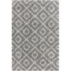 Unique Loom Trellis Shag Ruth Trellis Indoor Woven Area Rug - 2 of 4
