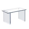 Azar Displays Clear Acrylic 22"W x 10"D x 12"H 1/2" Thick Deluxe Riser w/ Bumpers - image 2 of 4