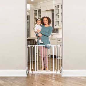 Regalo Easy Step Extra Wide Metal Walk-Through Gate - 1 of 4