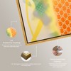 Art Remedy Orange and Green Shades II Retro Summer Drinks Art Prints Framed - 4 of 4