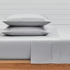 Gray Sateen Twin 3pc Sheet Set  - Levtex Home - 2 of 4