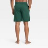 Men's Knit Pajama Shorts - Goodfellow & Co™ Dark Green - 2 of 3