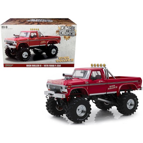 1979 Ford F 250 Ranger Xlt Monster Truck High Roller Ii With 48 Inch Tires 118 Diecast Model Car By Greenlight