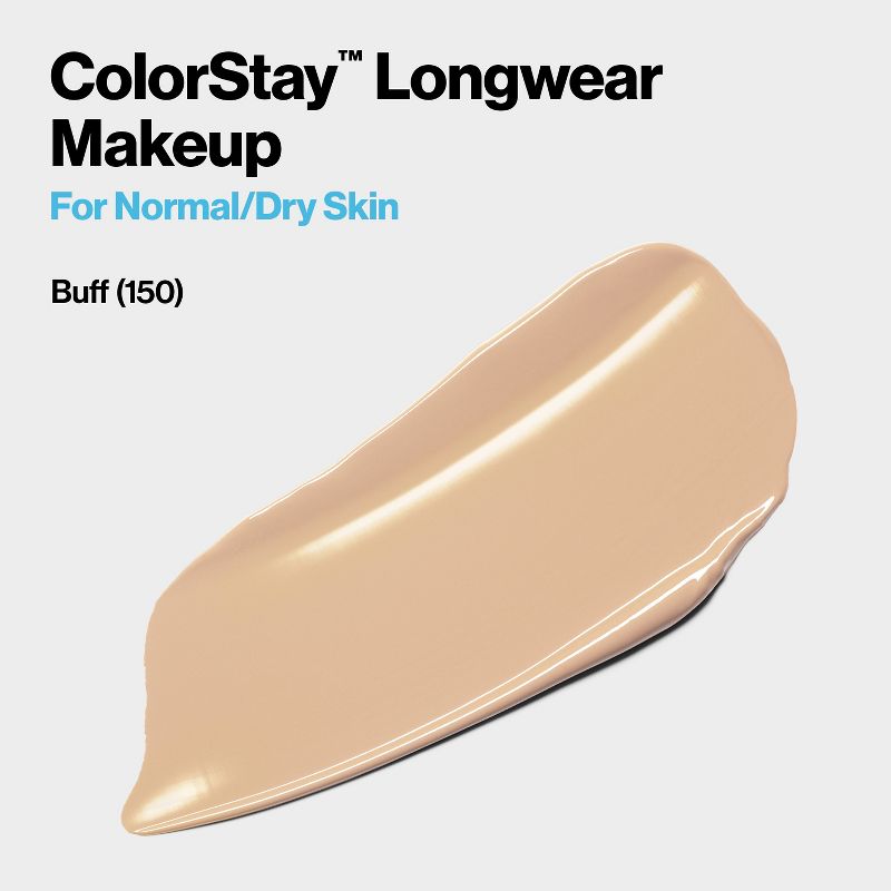 Revlon ColorStay Makeup for Normal/Dry Skin with SPF 20 - 1 fl oz, 4 of 21