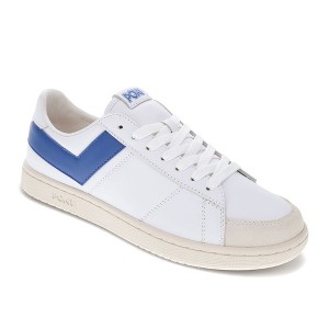 PONY Mens M-Pro Low Genuine Leather and Suede Premium Lace Up Athletic Sneaker Shoe - 1 of 4