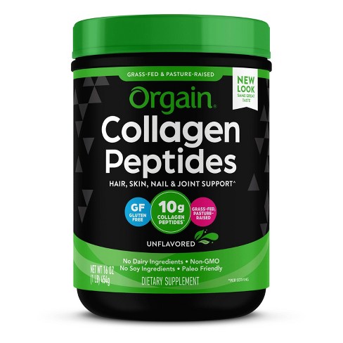 Orgain Collagen Peptide Powder 16oz Target