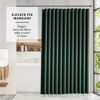 Hearth & Harbor Waffle Shower Curtain for Bathroom - 72x72 Heavy Duty Bathroom Curtain - 2 of 4