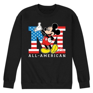 Men's - Disney - Americana Graphic Fleece Sweatshirt - 1 of 4