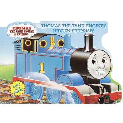 Thomas the Tank Engine's Hidden Surprises - (Let's Go Lift-And-Peek) by  W Awdry (Board Book)