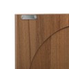 Hrinhom 39.4"H Corner cabinet,Freestanding Corner Tables - 3 of 4
