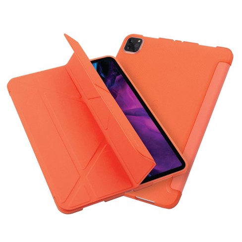 Insten Tablet Case For Ipad Pro 12 9 2020 Multifold Stand Magnetic Cover Auto Sleep Wake Pencil Charging Orange Target