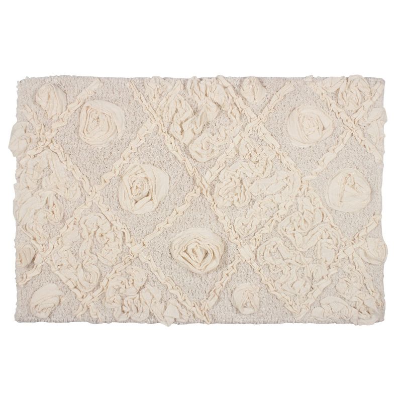 Modesto Collection Cotton Tufted Bath Rug - Home Weavers, 2 of 5