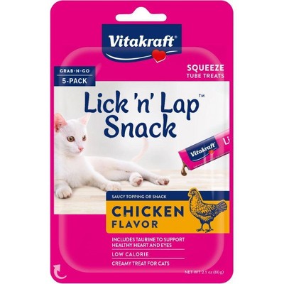Vitakraft Purr Sticks Cat Treat Chicken Flavor - 1.26oz/6ct : Target