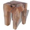 Stool Solid Teak Wood vidaXL - 4 of 4