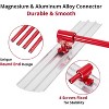 Concrete Bull Float Kit, Aluminum Magnesium Alloy Handle, Cement Trowel and Bull Float Bracket, Professional Concrete Finishing Tools Set - 3 of 4
