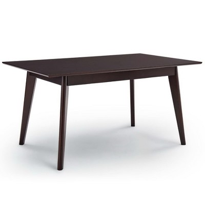 Modway Oracle Dining Table – 59" Rectangular Modern Table with Wood Grain Finish
