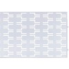 Grungis Matrix Metal Decorative Patio Screens,Freestanding Privacy Fence Panels Screen in Bricks Pattern for Deck Balcony Patio,76" H×48" W - 3 of 4