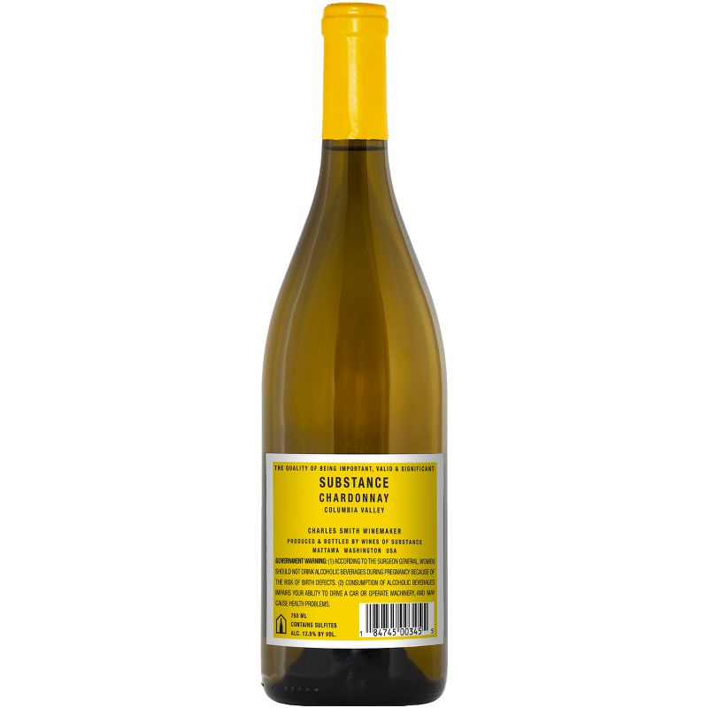 Substance Chardonnay White Wine - 750ml Bottle, 4 of 7