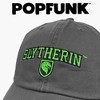 Harry Potter Slytherin Arch Adult Dad Cap Charcoal OS - 4 of 4
