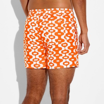 Мужские брюки Original Use Men's 5'' Swim Trunks - Original Use™ Orange Geo Print XXL — фото 2