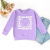 The Juniper Shop SmileyWorld Choose Happy Smiley Face Toddler Sweatshirt - 2 of 4