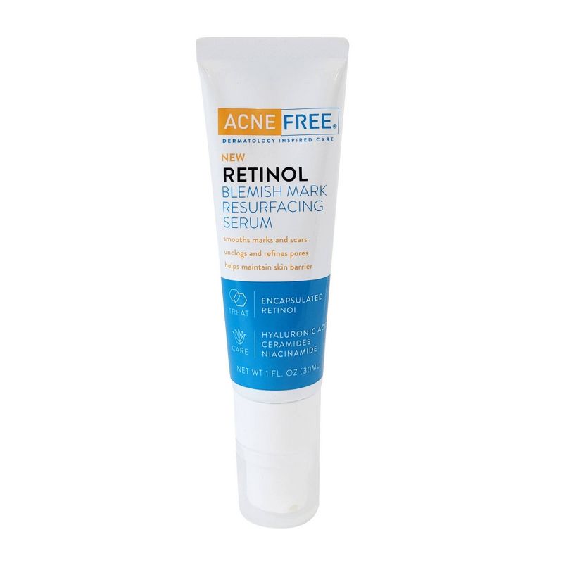 AcneFree Retinol Blemish Mark Resurfacing Face Serum - 1 fl oz, 3 of 11