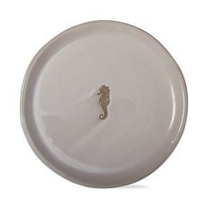 tagltd Seashore Seahorse Appetizer Plate Dinnerware Serving Plates - 1 of 2