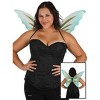 HalloweenCostumes.com One Size Women Women's Garden Fairy HalloweenCostume Wings Accessory, Blue/Blue - 2 of 4