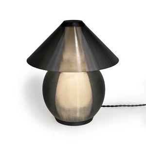 JONATHAN Y Opal 13" Modern Contemporary Plant-Based PLA 3D Printed Dimmable (Includes LED Light Bulb) Table Lamp - 1 of 4