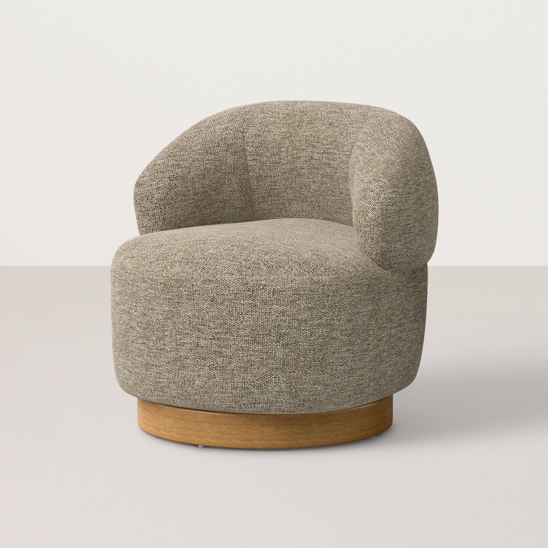 Swivel Chair with Plinth Granite - Hearth & Hand™ with Magnolia