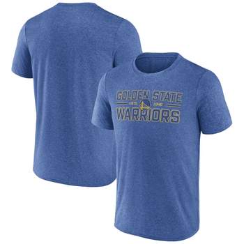 NBA Golden State Warriors Men's Short Sleeve Drop Pass Performance T-Shirt