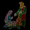 Northlight 3-Piece Lighted Holographic Christmas Nativity Set Outdoor Decoration - Clear Lights - 2 of 3