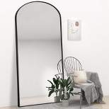 Rhea Arched Full Length Mirror 71"x31", Large Floor Mirror with Stand or Leaning Against Wall for Bedroom - The Pop Home