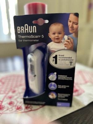  Braun ThermoScan 7 – Digital Ear Thermometer for Kids, Babies,  Toddlers and Adults – Fast, Gentle, and Accurate Results in 2 Seconds -  Black, IRT6520 : Health & Household