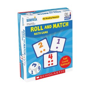 Briarpatch Scholastic Roll and Match Math Game - 1 of 4