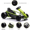 coucheta 24v Big Kids Electric Karts, 300w 8MPH Support for Smooth Slew Drift with Slow Start for Protection, Maximum Load 180Lbs, for Age 8-11 - 3 of 4