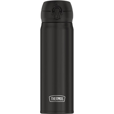 Thermos 12oz Stainless Steel Direct Drink Bottle, Black