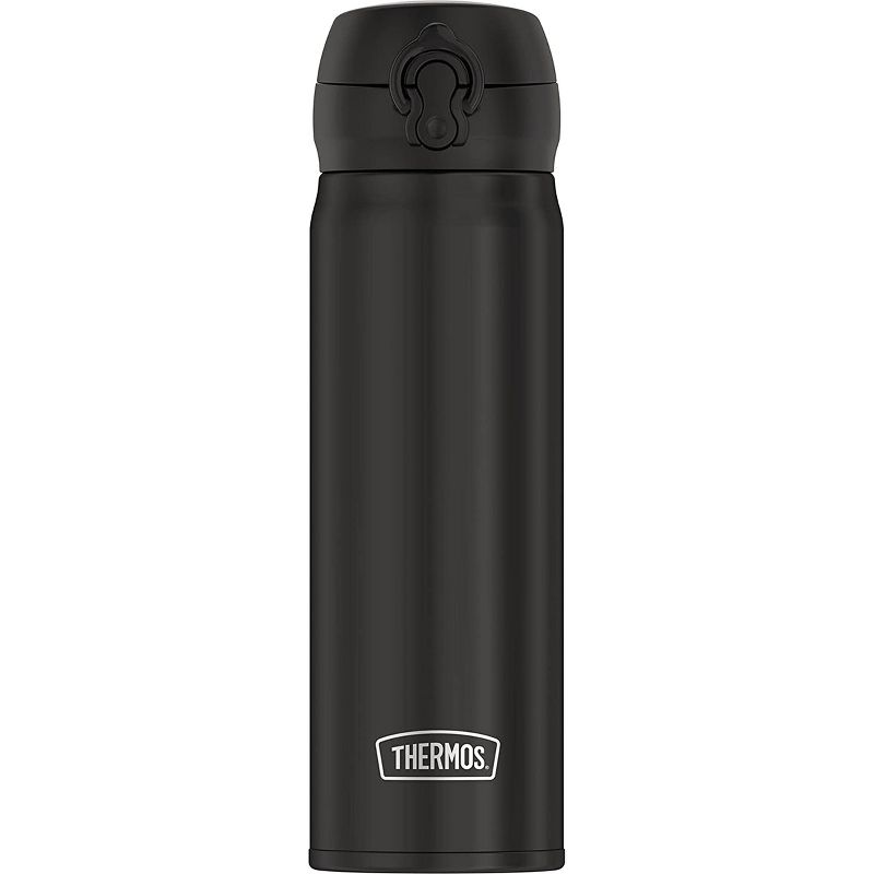 Thermos 16 oz. Vacuum Insulated Stainless Steel Direct Drink Bottle - Black, 1 of 3
