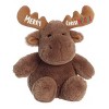 Aurora Medium Brown JUST SAYIN' 7.5" Merry Christmoose Witty Stuffed ...