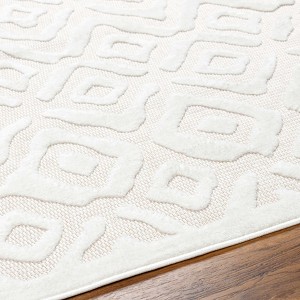 Hauteloom Burl Cream Outdoor Rug - 1 of 4